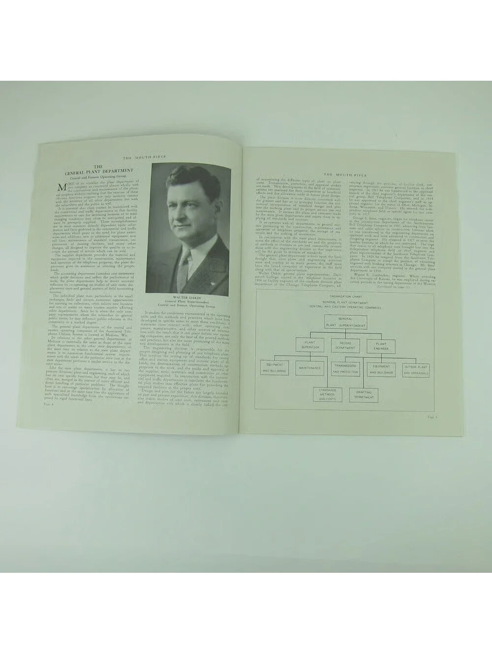 Trade Magazine Mouth-Piece Associated Telephone Utilities System Vintage 1931